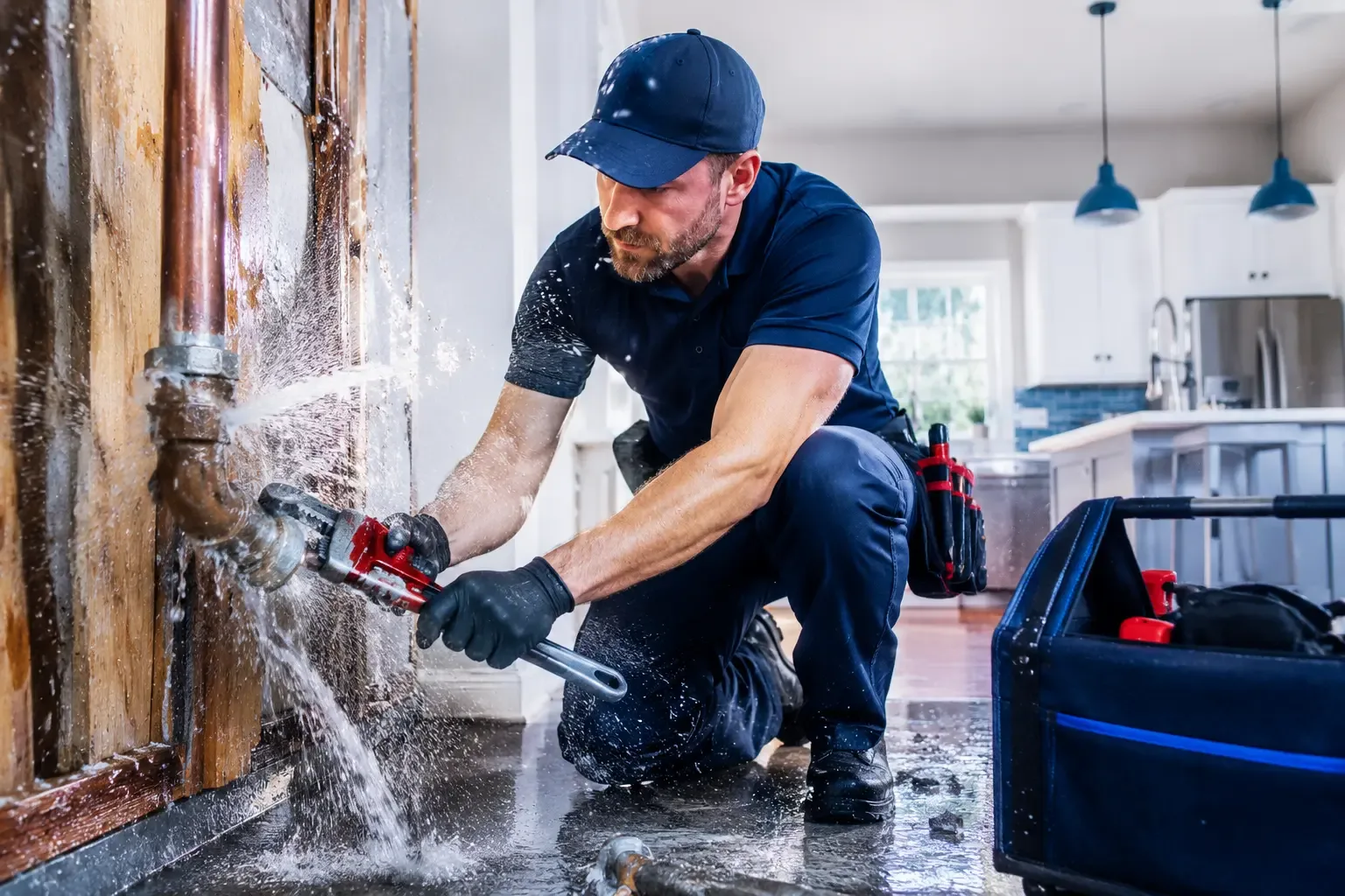 Local emergency pipe repair professionals in Hernshaw, WV